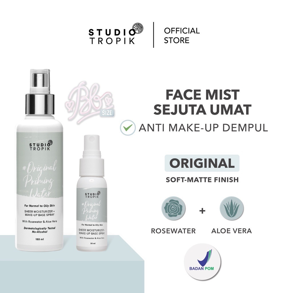 Studio Tropik Priming Water 150ml - Original