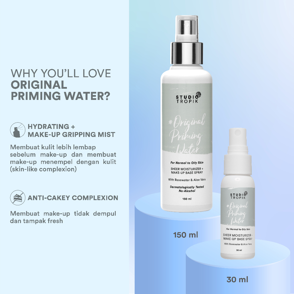 Studio Tropik Priming Water 150ml - Original