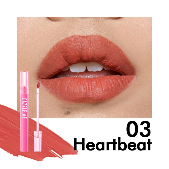 Dazzle Me Misty Matte Lip Cream 2.2gr - 03 Heartbeat *