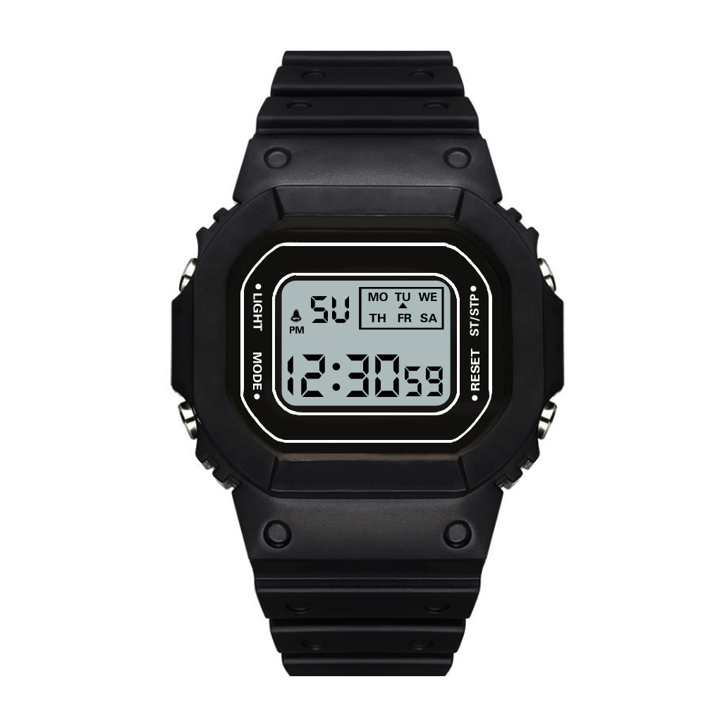 Jam Tangan Digital Bahan Rubber