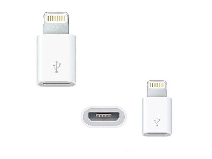 Converter Micro USB ke Lightning ( iPhone 5 / 6 / 7 / 8 / X / 11 ) 