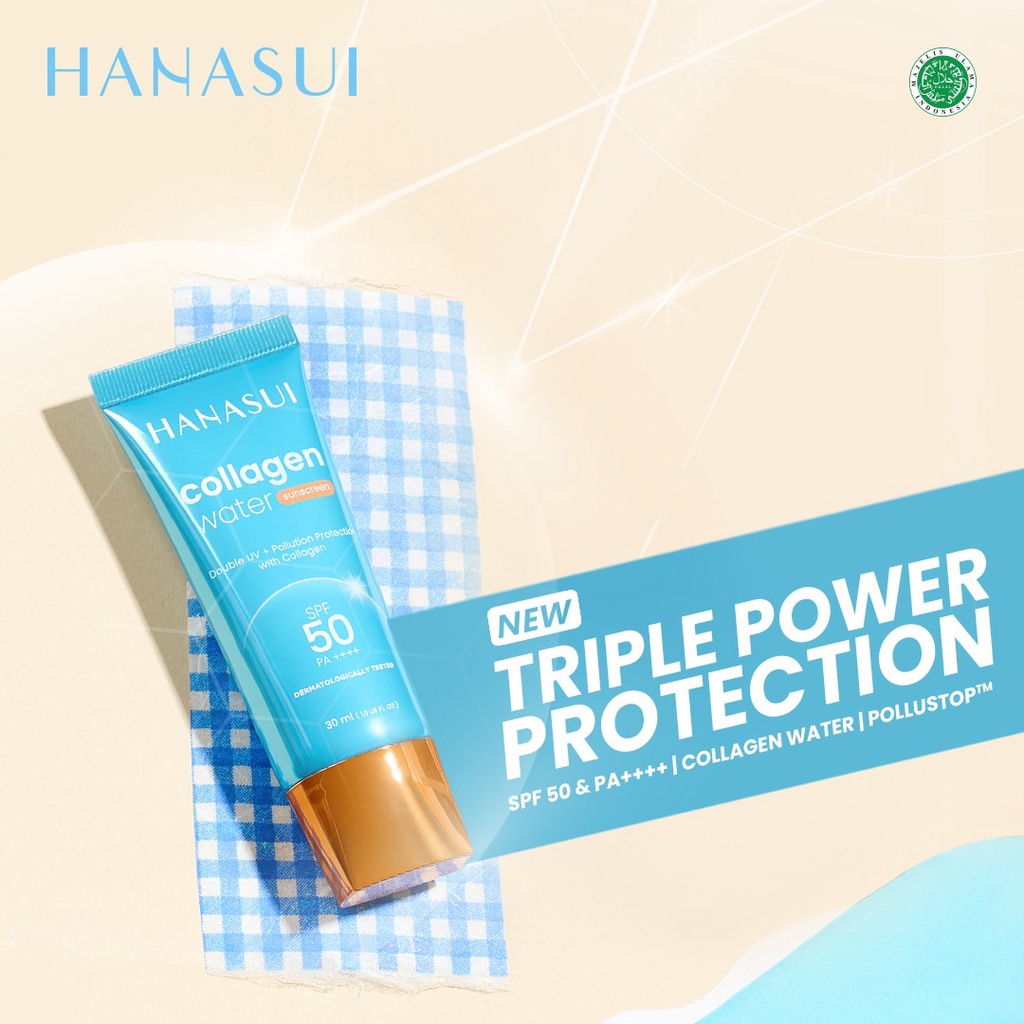 HANASUI Collagen Water Sunscreen SPF50 PA+++ 30ml