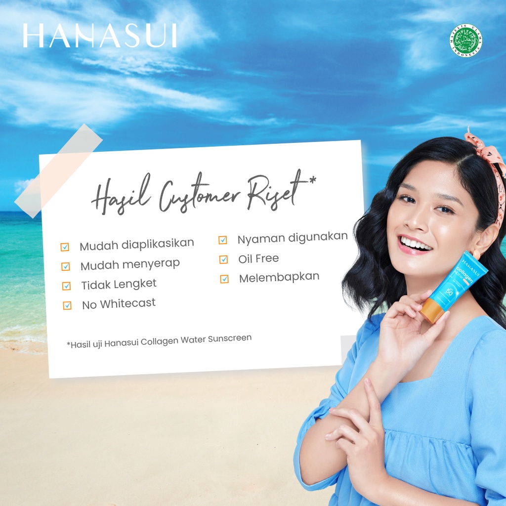 HANASUI Collagen Water Sunscreen SPF50 PA+++ 30ml