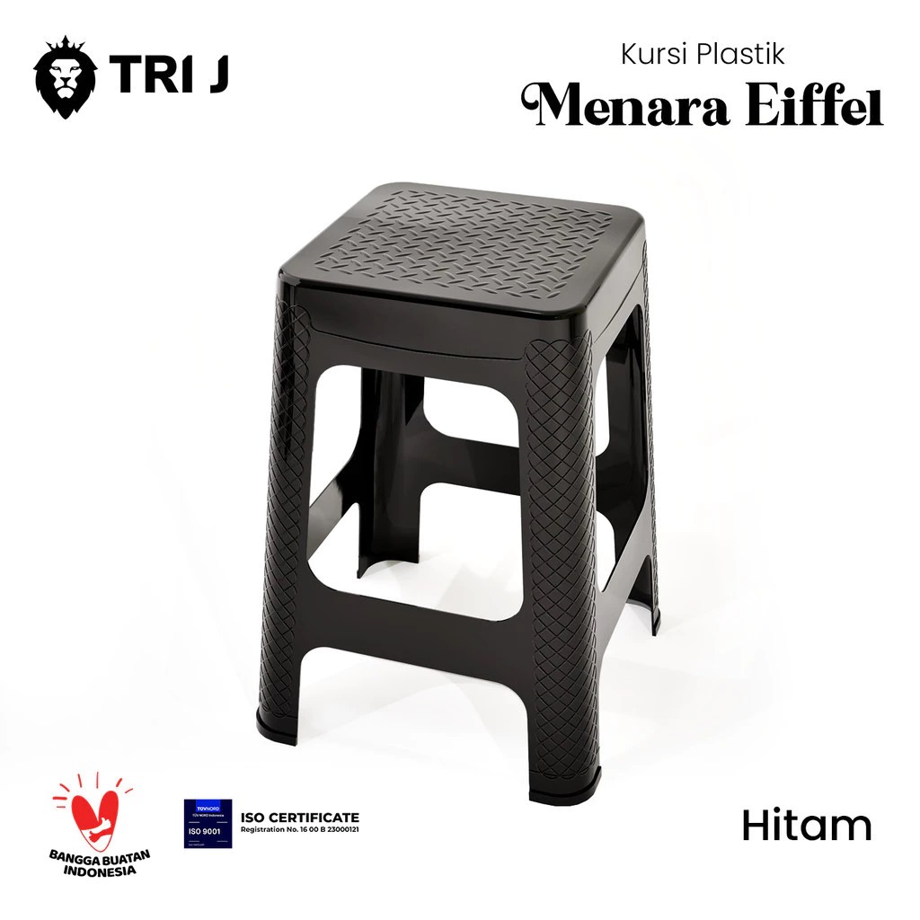 TRI J - Kursi Plastik Eiffel (Kursi Bakso Bangku Kokoh)