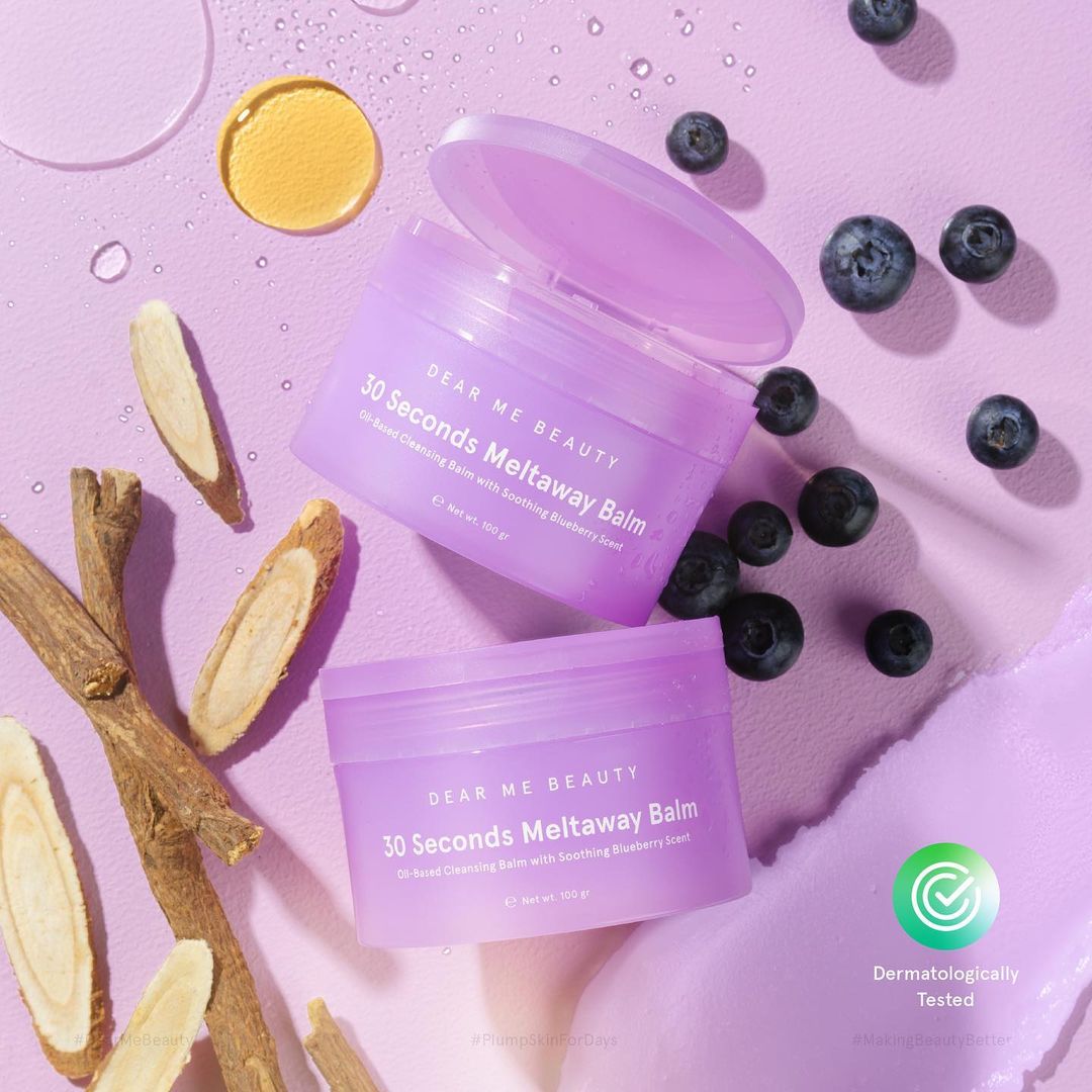 Dear Me Beauty Meltaway 30s Cleansing Balm 100gr - Blueberry Dear Me Beauty Meltaway 30s Cleansing Balm 100gr - Blueberry