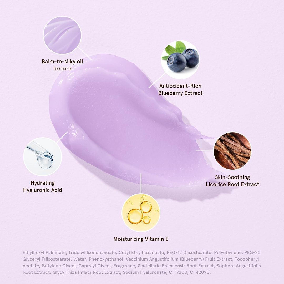 Dear Me Beauty Meltaway 30s Cleansing Balm 100gr - Blueberry Dear Me Beauty Meltaway 30s Cleansing Balm 100gr - Blueberry