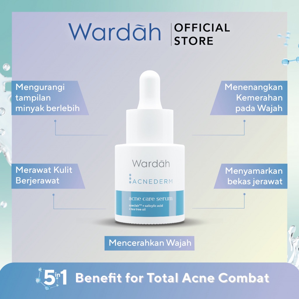 Wardah Acnederm Acne Care Serum 15ml