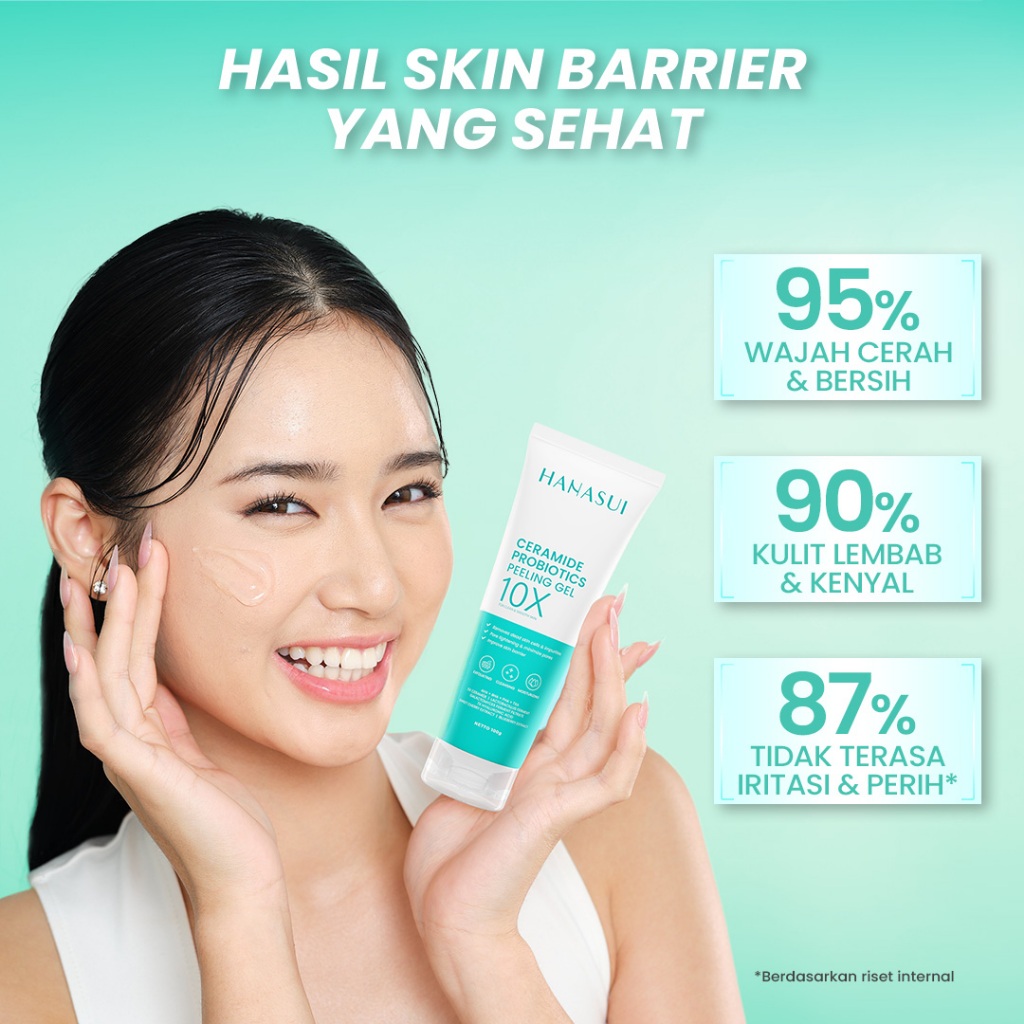 Hanasui Ceramide Probiotics Peeling Gel 100gr