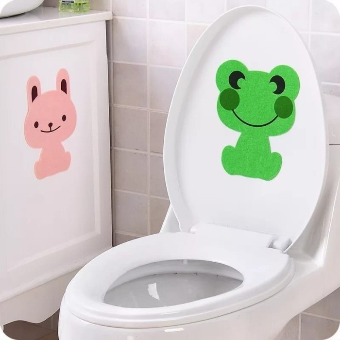 Stiker Pengharum Toilet Karakter 