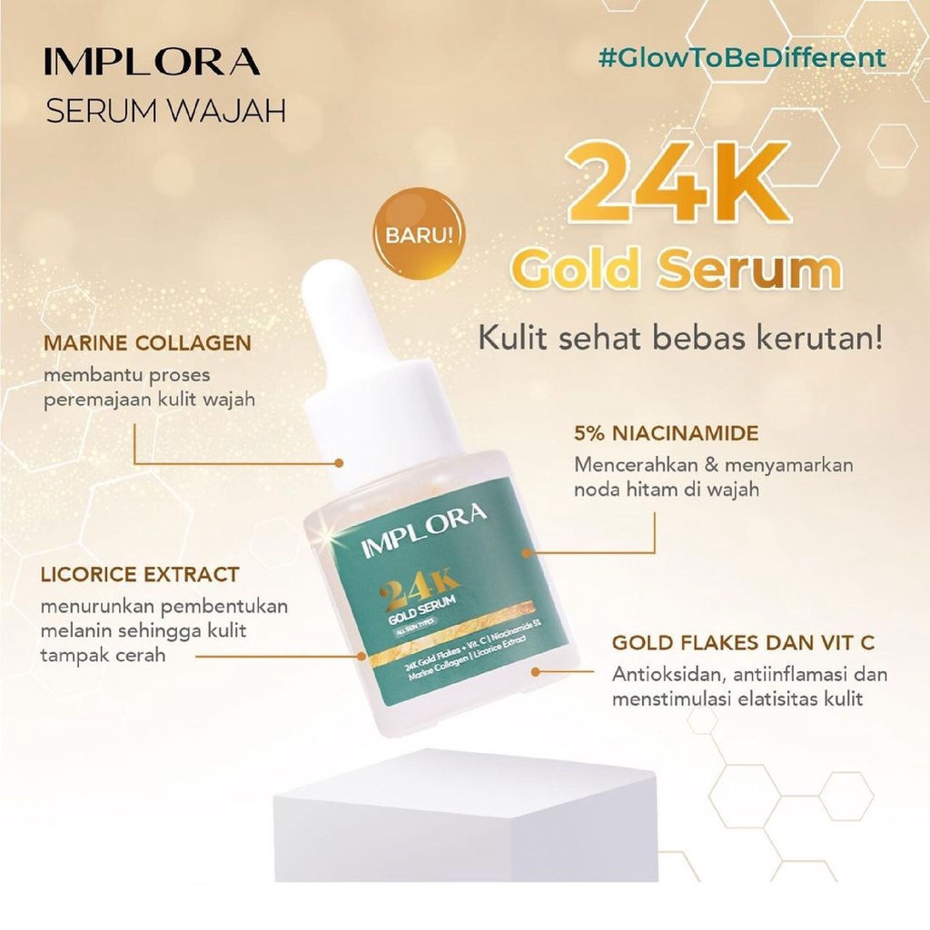 Implora 24K Gold Serum 20ml Implora 24K Gold Serum 20ml