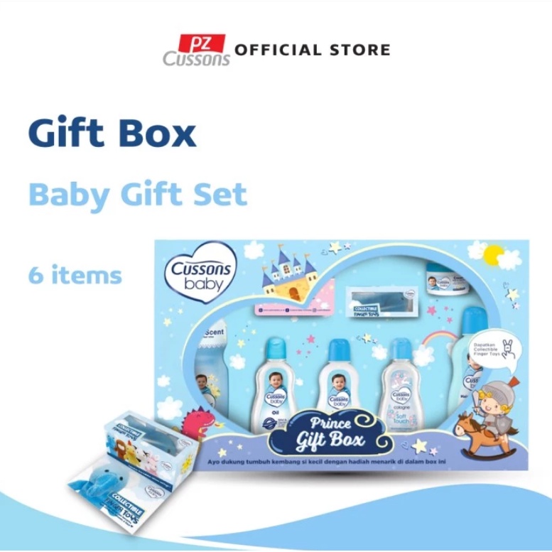 Cussons Baby Gift Box Set Besar (Pink/Biru)