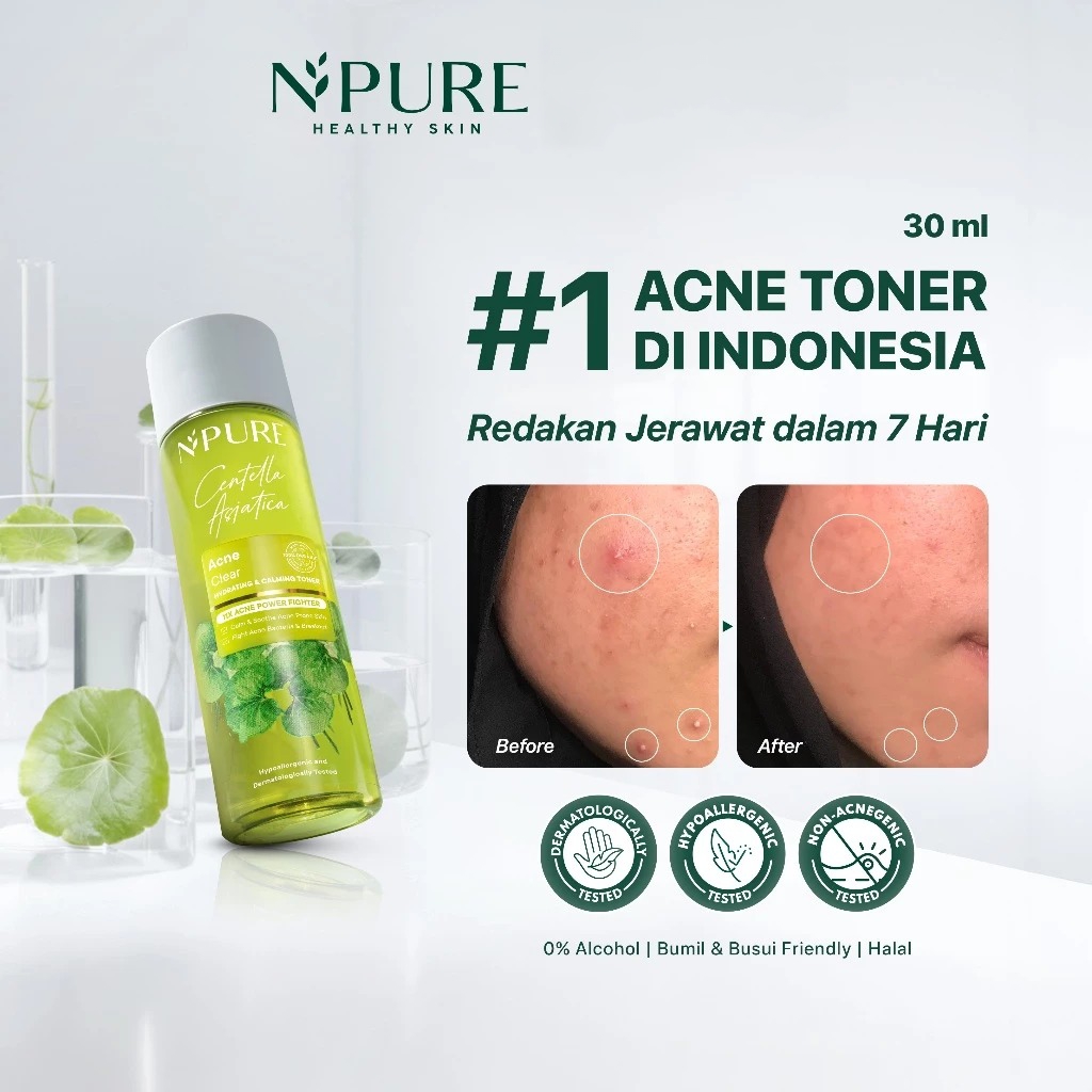Npure Centella Face Toner Mini 30ml