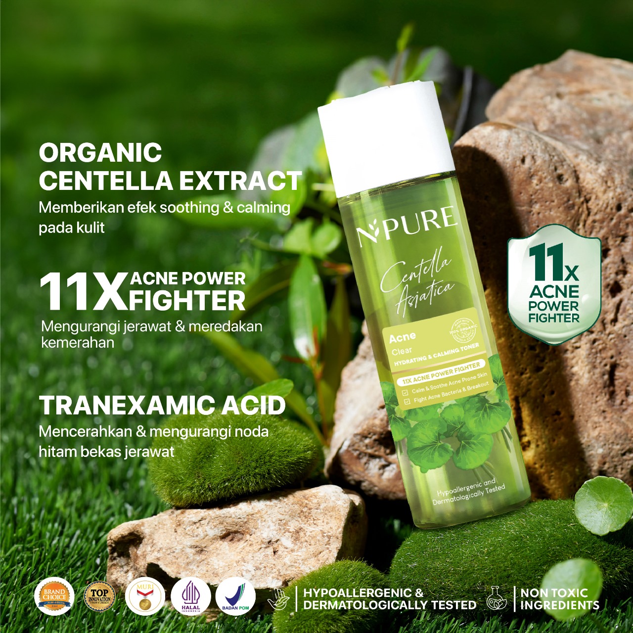 Npure Centella Face Toner Mini 30ml