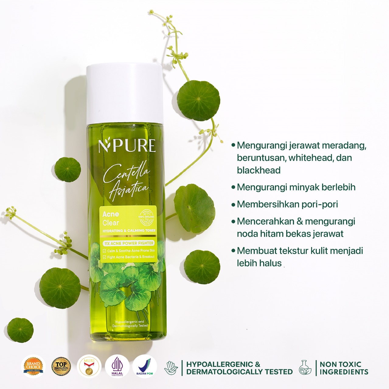 Npure Centella Face Toner Mini 30ml