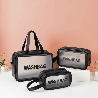 Washbag Pouch Large 30cm x 20cm x 10cm - Tas Kosmetik Transparan