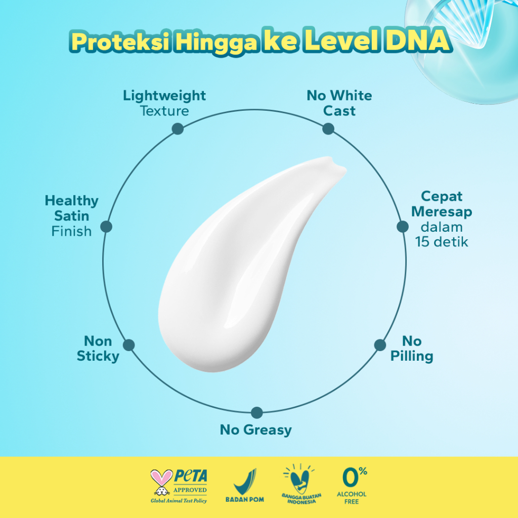 Amaterasun UV Sunscreen Serum SPF50+ PA++ 50gr