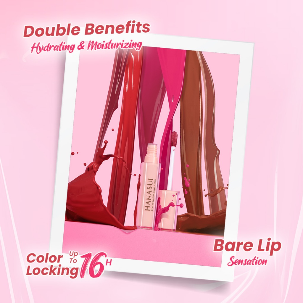 Hanasui Glazedorable Vinyl Stain 4gr - 01 Not Today