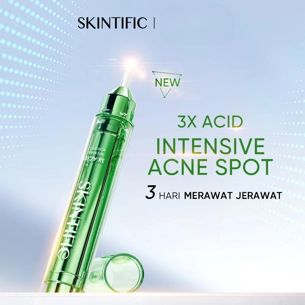 Skintific 3X Acid Intensive Acne Spot Gel 11gr