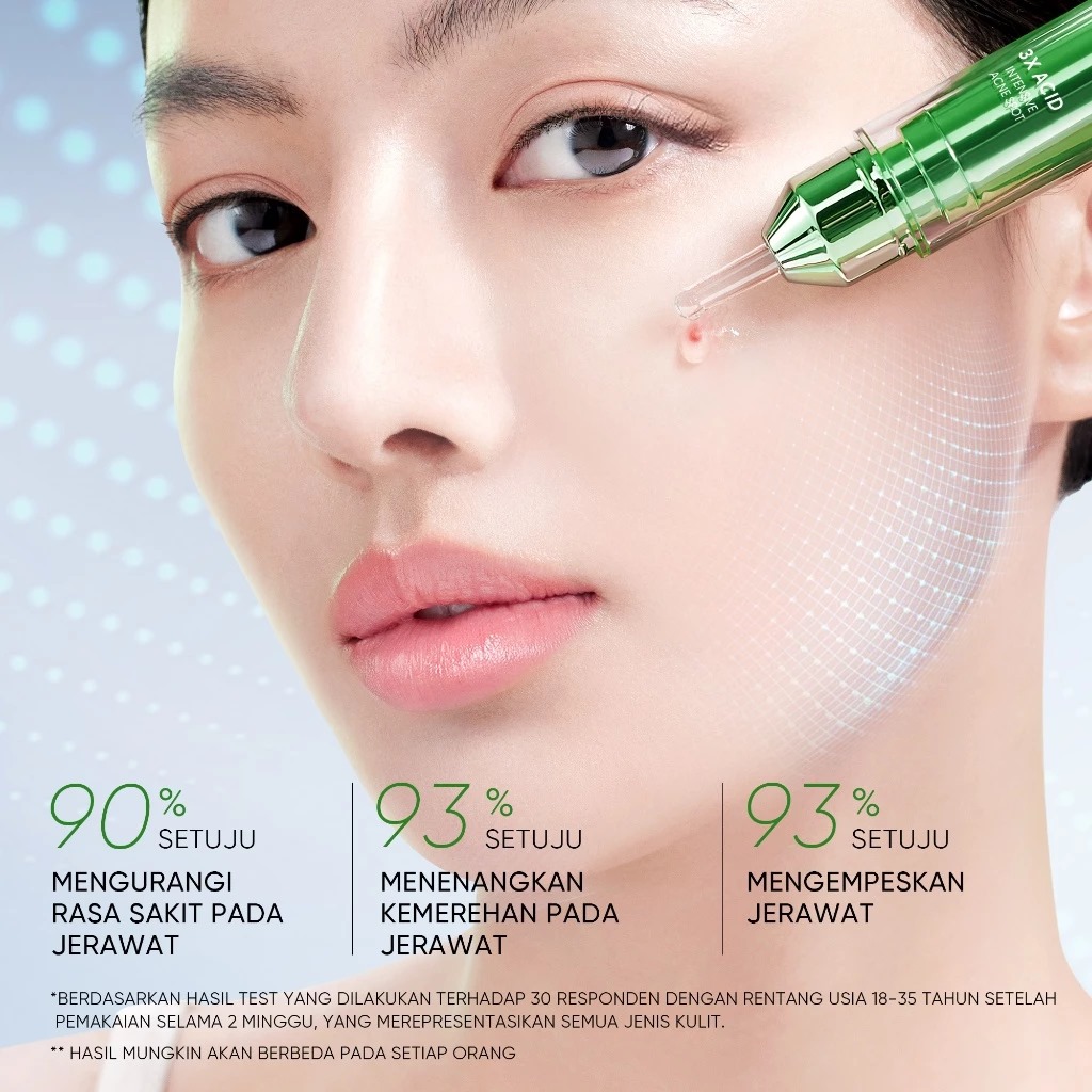 Skintific 3X Acid Intensive Acne Spot Gel 11gr