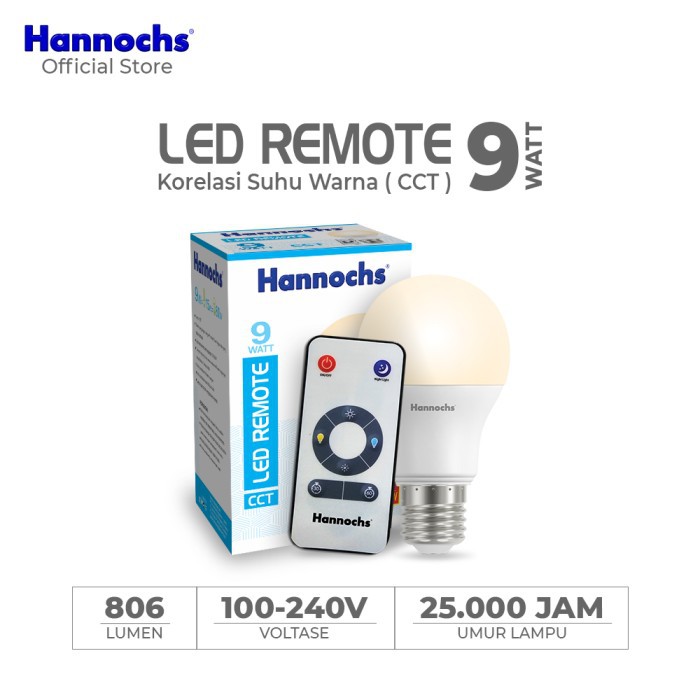 Hannochs LED Remote CCT 9 Watt (9W)