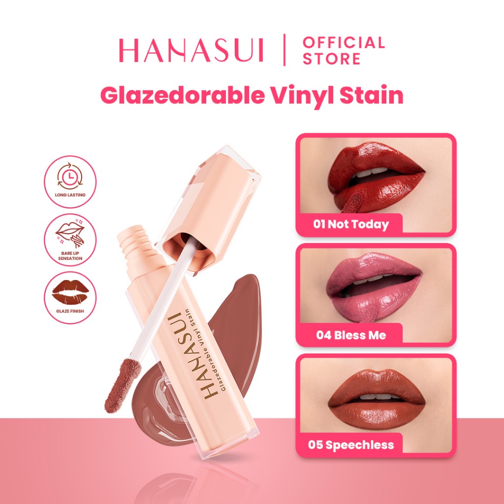 Hanasui Glazedorable Vinyl Stain 4gr - 06 Stay Cool Hanasui Glazedorable Vinyl Stain 4gr - 06 Stay Cool