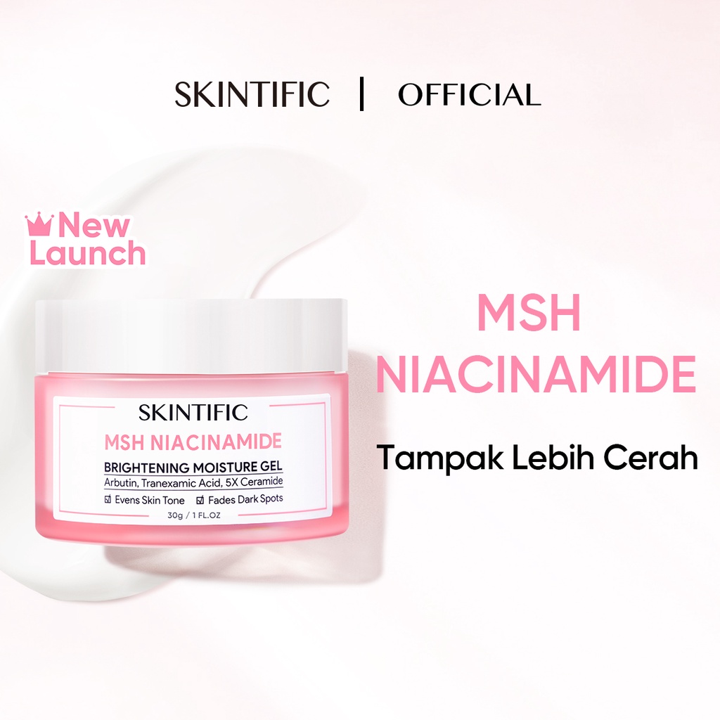 Skintific MSH Niacinamide Brightening Moisturizer 30gr Skintific MSH Niacinamide Brightening Moisturizer 30gr