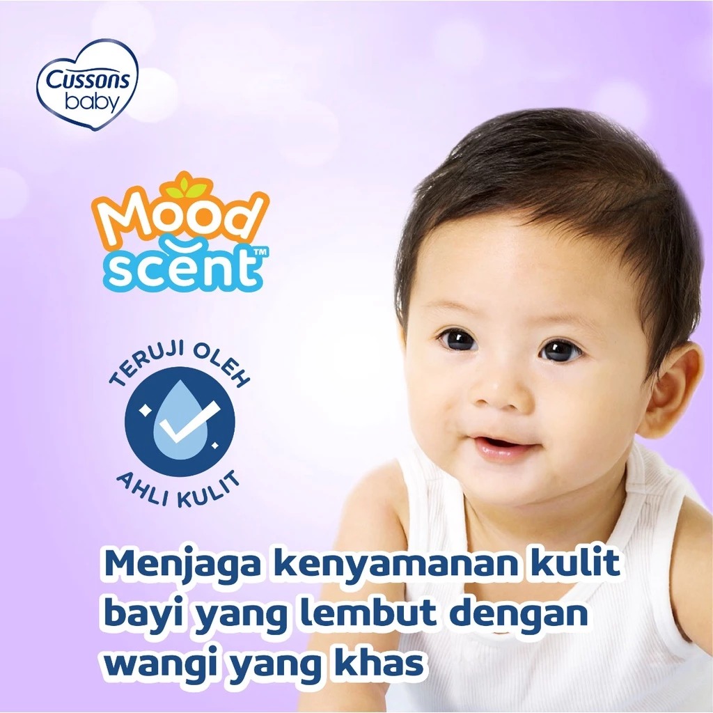 Cussons Baby Bedak Powder 260gr (200+60) - Ungu Fresh & Nourish