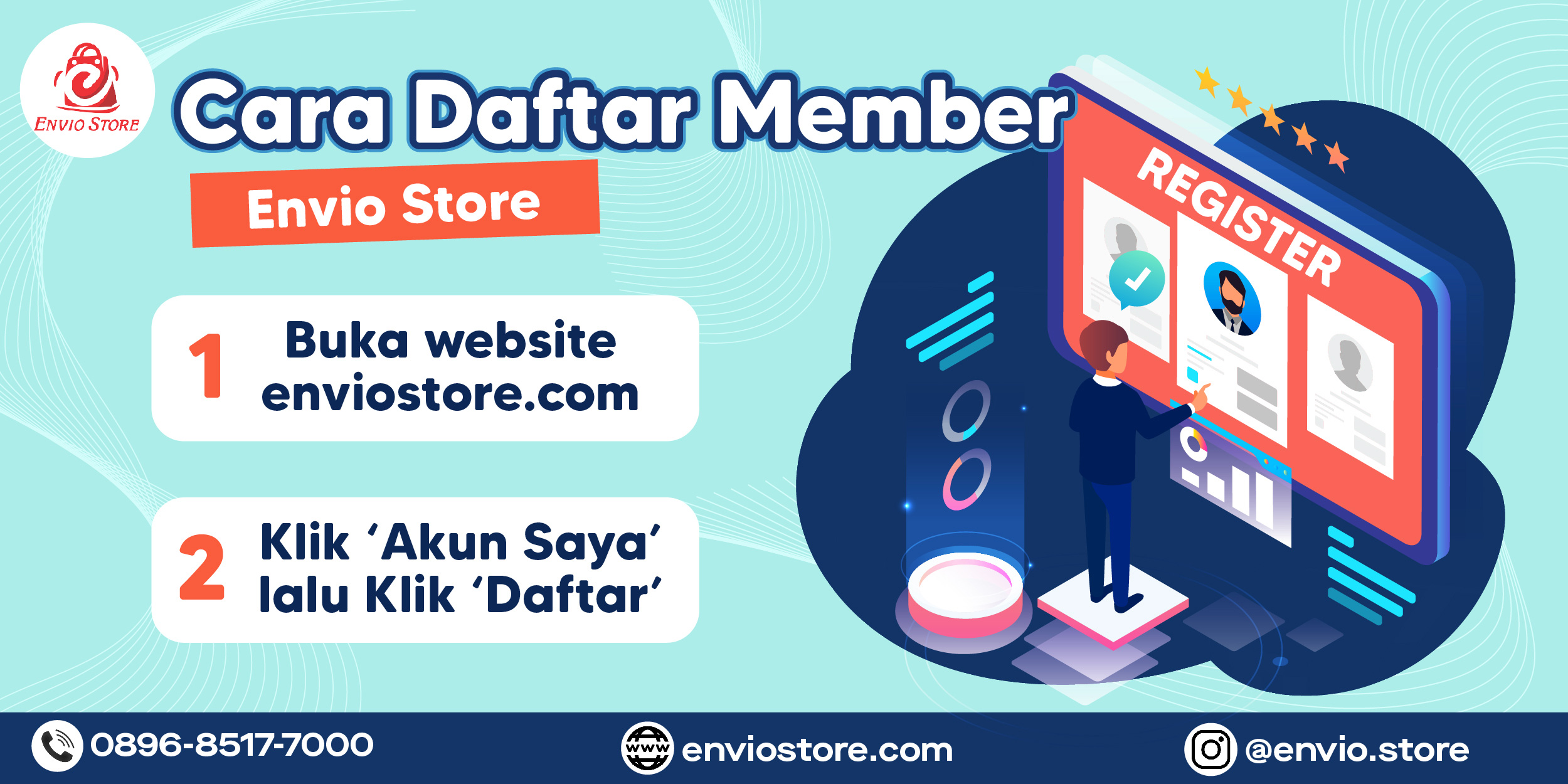 Cara Daftar Member