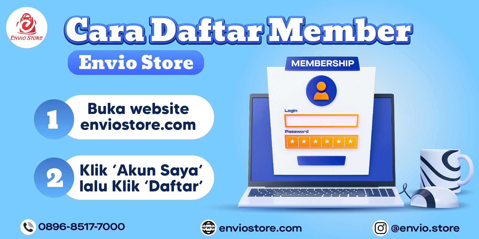 Cara Daftar Member